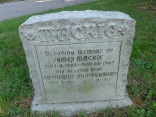 A grave headstone photo for James Mackie and Catherine Montgomery